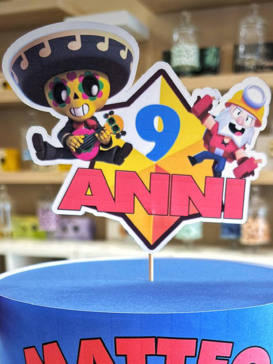 topper torta monolivello