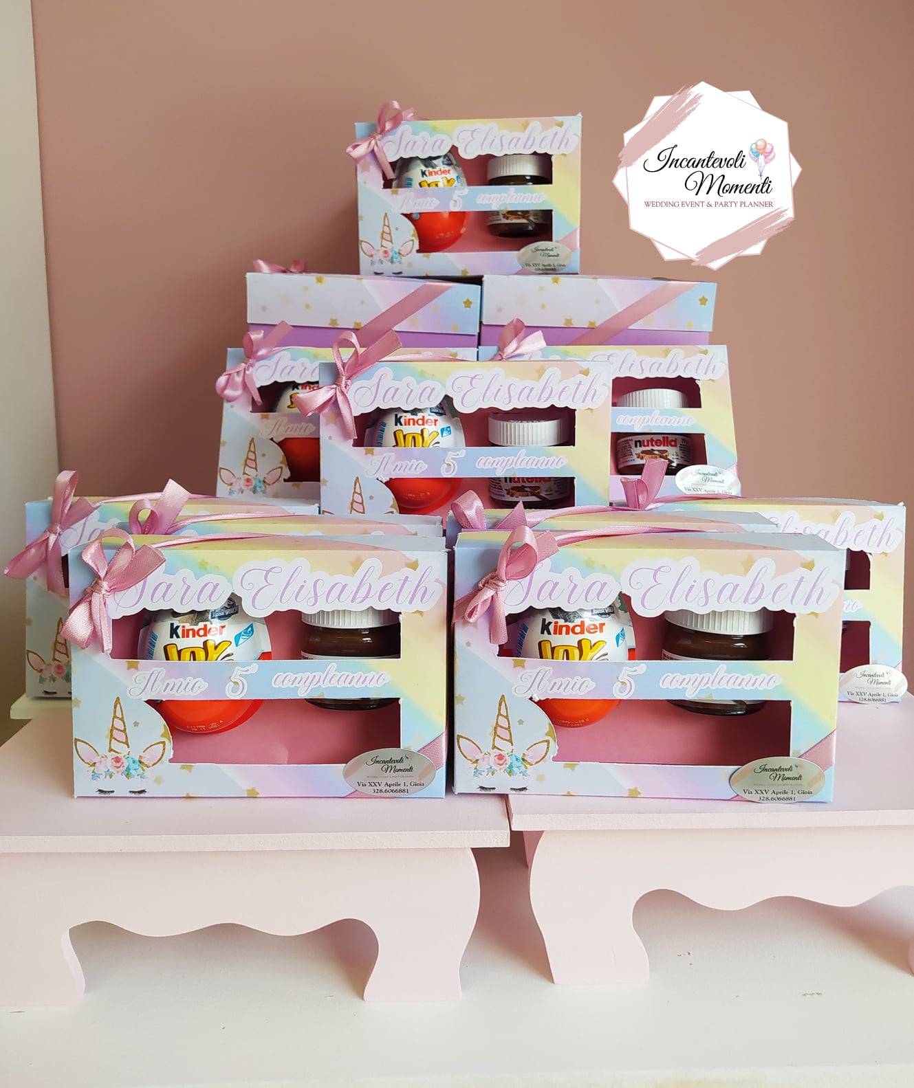 Box nutellina e ovetto