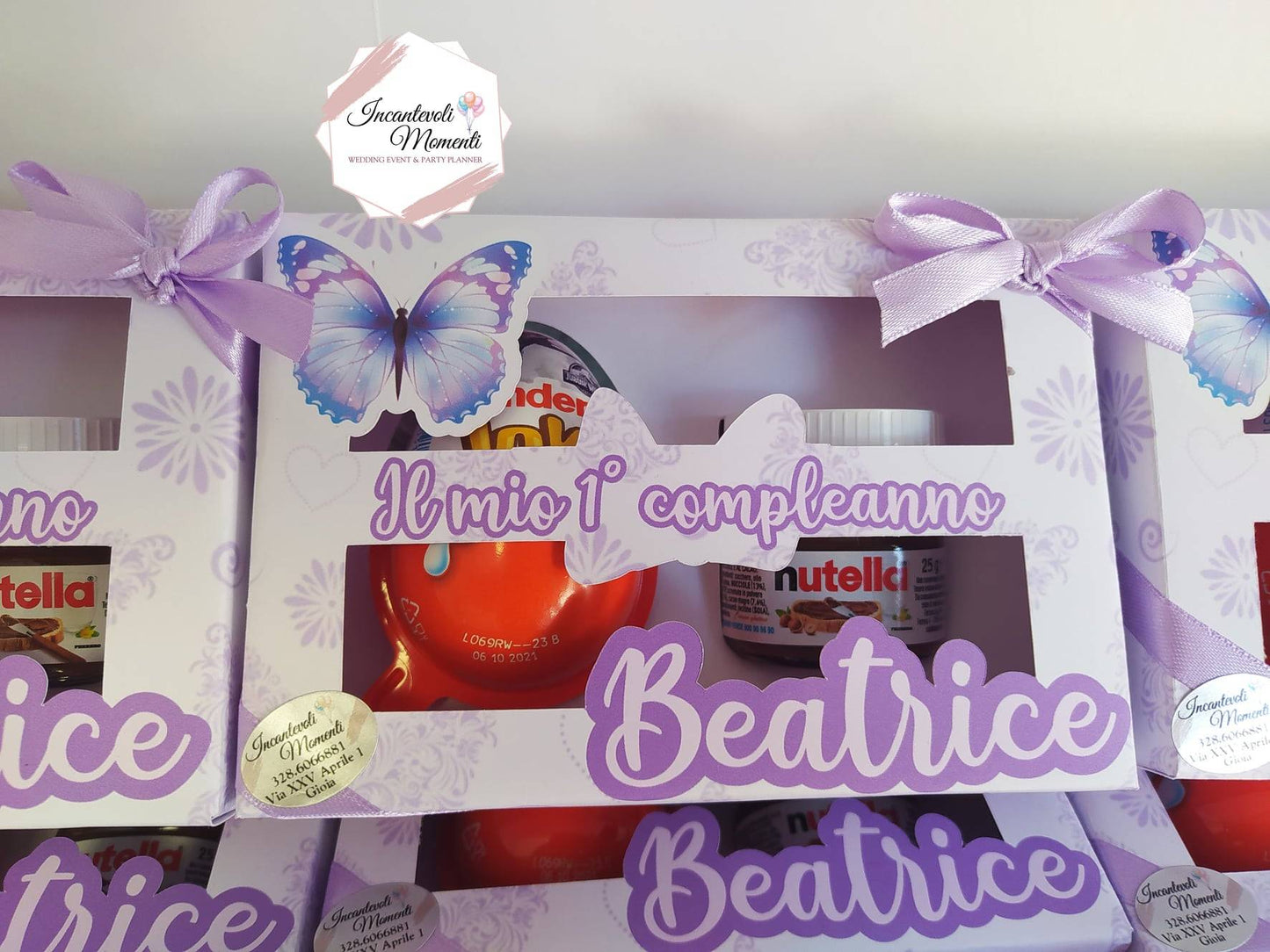 Box nutellina e ovetto