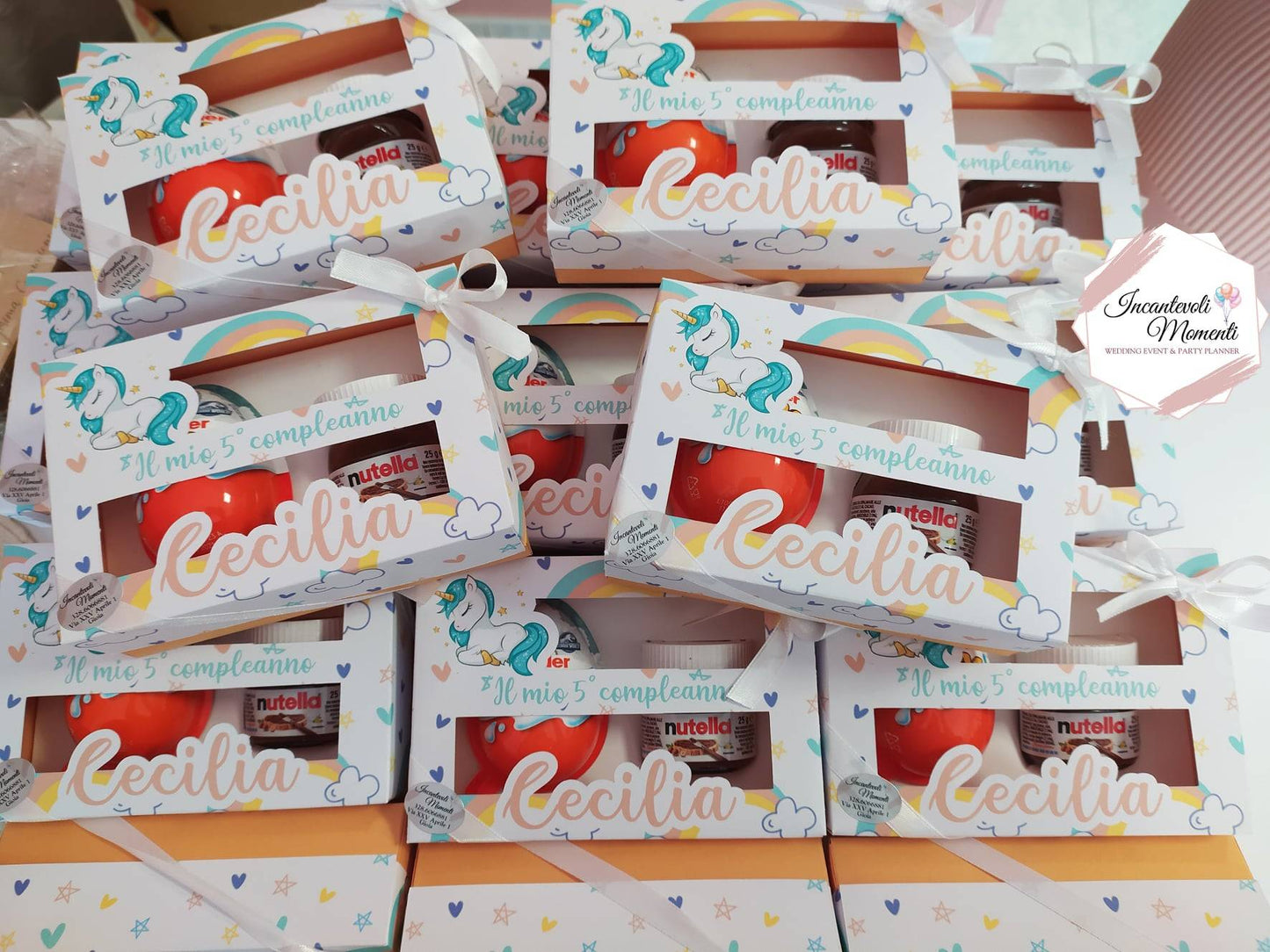 Box nutellina e ovetto