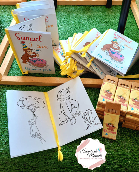 Mini album con colori