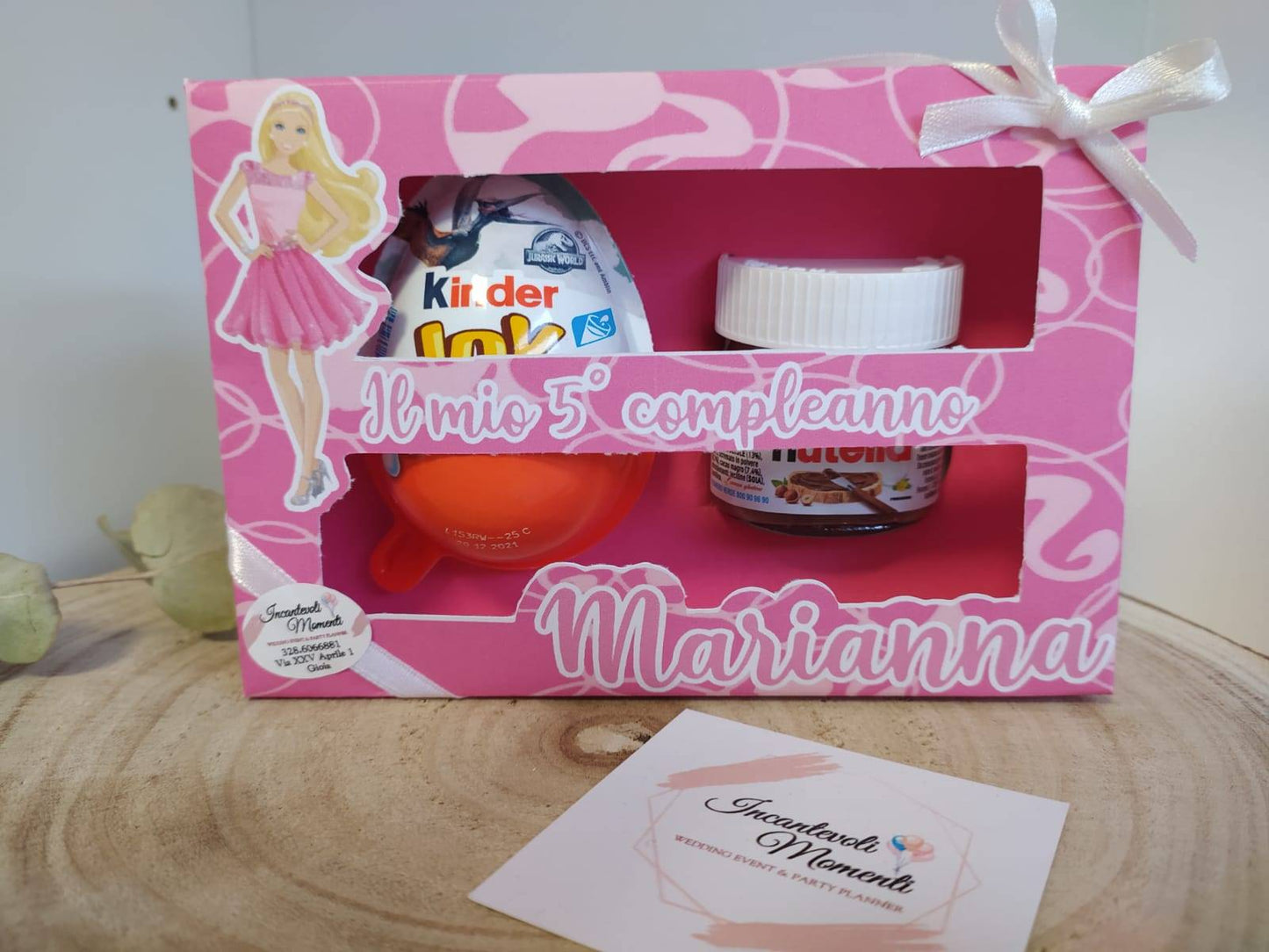Box nutellina e ovetto