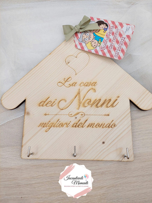 Appendichiavi in legno