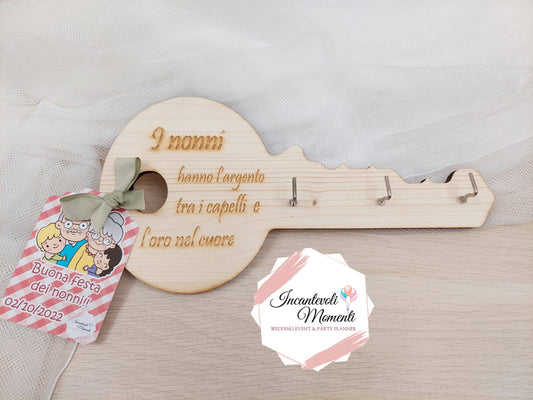 Appendichiavi in legno