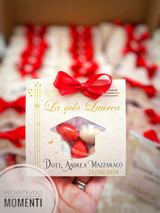 Box con sagoma e 5 confetti